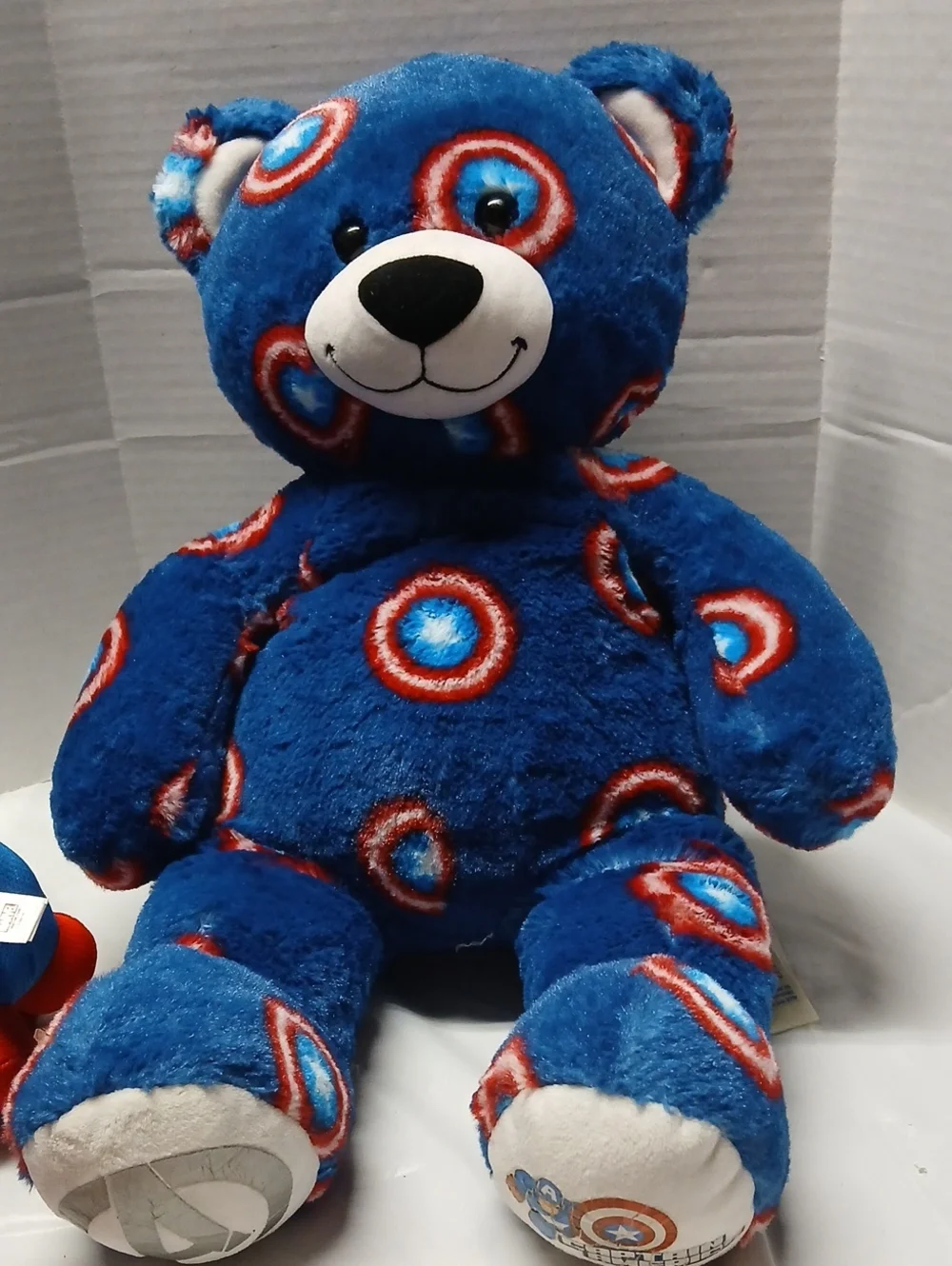 Captain America Official Plush Lot Build A Bear Ty Marvel Kids Good Stuff